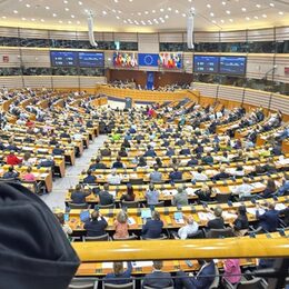 Fahrt nach Brüssel zum Europaparlament